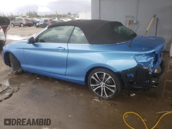 ✅ 2020 BMW 2 Series 230i • VIN: WBA2M7C07L7E76808 • Lot: 89817055. Listed on Copart with 32,304 mi. Free auction sales archive from the USA and detailed vehicle history report at DreamBid. Image 2.