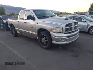 2005 Dodge 1500 SLT z VIN 1D7HU18D05J639829, wystawiony jako IAAI lot #43031954 z przebiegiem 248 539 mil mil oraz . Historia ofert i sprzedaży dostępna na DreamBid. Obrazek 1.