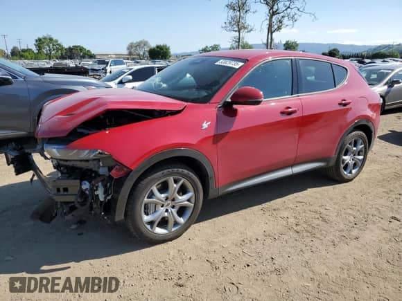 2024 Dodge Hornet R/T z VIN ZACPDFCW6R3A19821, wystawiony jako Copart lot #53829735 z przebiegiem 8 471 mil mil oraz Szkoda całkowita • Salvage title. Historia ofert i sprzedaży dostępna na DreamBid. Obrazek 1.