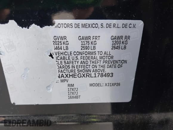 ✅ 2024 Chevrolet Equinox LS • VIN: 3GNAXHEGXRL178493 • Лот: 43623073. Опубликован ранее на IAAI с пробегом 13 021 миль. Бесплатный доступ к архиву аукционных продаж из США и подробный отчёт об истории автомобиля на DreamBid. Изображение 9.