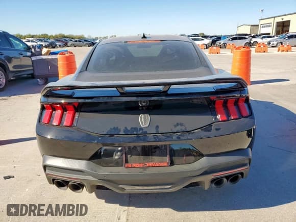 ✅ 2024 Ford Mustang Dark Horse • VIN: 1FA6P8R06R5504050 • Lot: 90358855. Wystawiony na Copart z przebiegiem 5 540 mil. Bezpłatny archiwum sprzedaży aukcyjnych z USA i szczegółowy raport historii pojazdu na DreamBid. Zdjęcie 6.