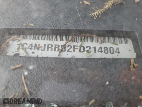 ✅ 2015 Jeep Patriot Sport • VIN: 1C4NJRBB2FD214804 • Lot: 45573705. Listed on Copart with Not provided. Free auction sales archive from the USA and detailed vehicle history report at DreamBid. Image 13.