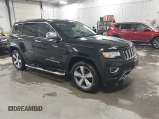 ✅ 2015 Jeep Grand Cherokee Overland • VIN: 1C4RJFCG0FC754152 • Lot: 43387900. Listed on IAAI with 170,600 mi. Free auction sales archive from the USA and detailed vehicle history report at DreamBid. Image 1.