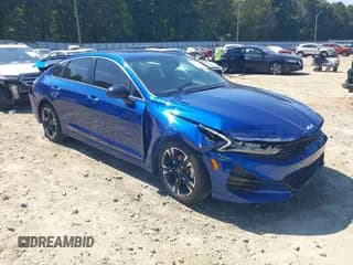 ✅ 2022 Kia K5 GT-Line • VIN: 5XXG64J25NG164953 • Lot: 43172534. Wystawiony na IAAI z przebiegiem 58 296 mil. Bezpłatny archiwum sprzedaży aukcyjnych z USA i szczegółowy raport historii pojazdu na DreamBid. Zdjęcie 1.