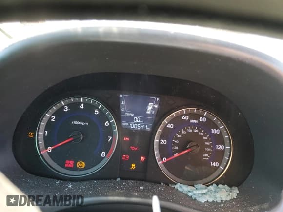 ✅ 2013 Hyundai Accent GS • VIN: KMHCT5AE8DU132509 • Лот: 76729984. Опубликован ранее на Copart с пробегом 100 541 миль. Бесплатный доступ к архиву аукционных продаж из США и подробный отчёт об истории автомобиля на DreamBid. Изображение 9.