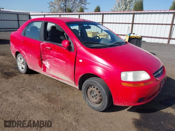 ✅ 2005 Chevrolet Aveo LS • VIN: KL1TD52685B441524 • Lot: 42111533. Listed on IAAI with 112,641 mi. Free auction sales archive from the USA and detailed vehicle history report at DreamBid. Image 1.