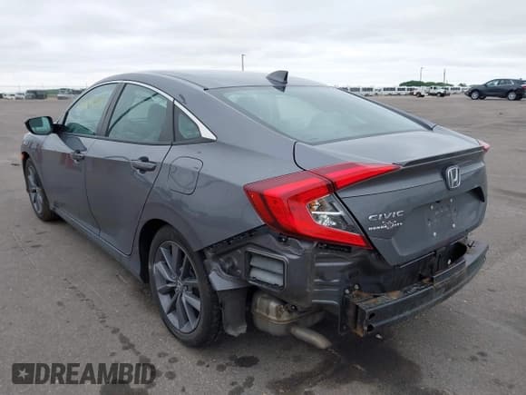 ✅ 2019 Honda Civic EX • VIN: 19XFC1F37KE014769 • Lot: 42296893. Listed on IAAI with 48,561 mi. Free auction sales archive from the USA and detailed vehicle history report at DreamBid. Image 3.