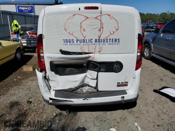 ✅ 2017 Ram ProMaster City Cargo Tradesman SLT • VIN: ZFBERFBB0H6E07862 • Lot: 84866875. Listed on Copart with 133,374 mi. Free auction sales archive from the USA and detailed vehicle history report at DreamBid. Image 6.