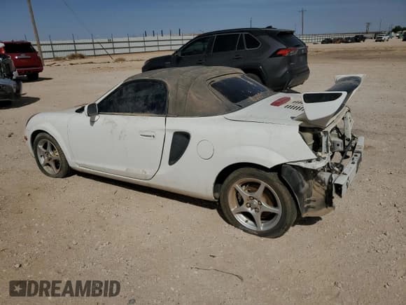 ✅ 2000 Toyota MR2 • VIN: JTDFR3204Y0013246 • Лот: 51510245. Опубликован ранее на Copart с пробегом 43 911 миль. Бесплатный доступ к архиву аукционных продаж из США и подробный отчёт об истории автомобиля на DreamBid. Изображение 2.
