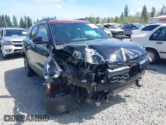 2025 Chevrolet TrailBlazer RS с VIN KL79MUSL5SB050987, выставлен на аукционе IAAI как лот 42211679 с пробегом 5 538 миль миль и . История ставок и продаж доступна на DreamBid. Изображение 6.