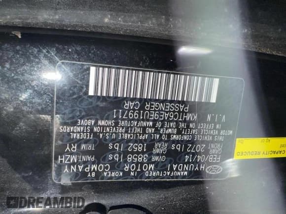 ✅ 2014 Hyundai Veloster Turbo • VIN: KMHTC6AE9EU199711 • Lot: 58430515. Wystawiony na Copart z przebiegiem 97 922 mil. Bezpłatny archiwum sprzedaży aukcyjnych z USA i szczegółowy raport historii pojazdu na DreamBid. Zdjęcie 10.