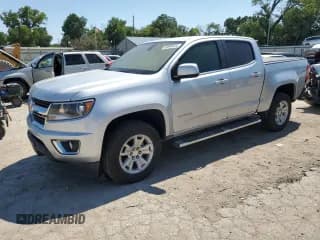 ✅ 2018 Chevrolet Colorado 2WD LT • VIN: 1GCGSCEN2J1186702 • Лот: 63804834. Опубликован ранее на Copart с пробегом 95 436 миль. Бесплатный доступ к архиву аукционных продаж из США и подробный отчёт об истории автомобиля на DreamBid. Изображение 1.