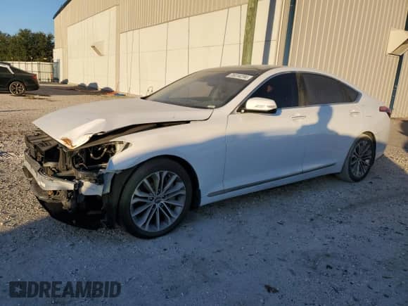 2015 Hyundai Genesis 3.8L z VIN KMHGN4JE9FU081532, wystawiony jako Copart lot #76014294 z przebiegiem 158 347 mil mil oraz Szkoda całkowita • Salvage title. Historia ofert i sprzedaży dostępna na DreamBid. Obrazek 1.