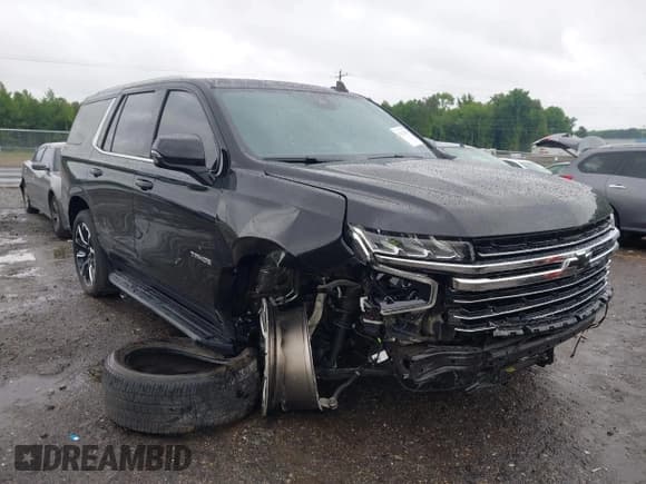 ✅ 2023 Chevrolet Tahoe LT • VIN: 1GNSKNKD5PR407387 • Lot: 42242283. Listed on IAAI with 23,781 mi. Free auction sales archive from the USA and detailed vehicle history report at DreamBid. Image 1.