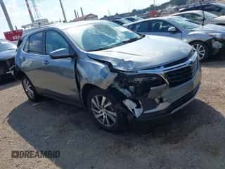 2024 Chevrolet Equinox LT с VIN 3GNAXKEG0RS116961, выставлен на аукционе IAAI как лот 43233796 с пробегом 41 599 миль миль и . История ставок и продаж доступна на DreamBid. Изображение 1.