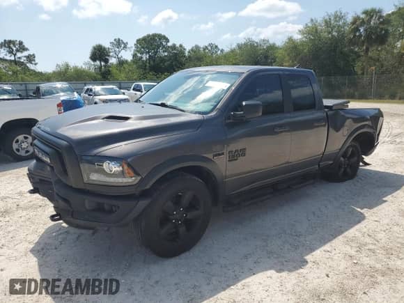 2019 Ram 1500 Warlock с VIN 1C6RR6GTXKS724261, выставлен на аукционе Copart как лот 42770125 с пробегом 70 497 миль миль и Списание • Salvage title. История ставок и продаж доступна на DreamBid. Изображение 1.