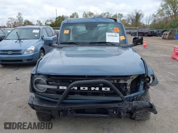 ✅ 2023 Ford Bronco • VIN: 1FMDE5DH6PLB66883 • Лот: 43456186. Опубликован ранее на IAAI с пробегом 30 519 миль. Бесплатный доступ к архиву аукционных продаж из США и подробный отчёт об истории автомобиля на DreamBid. Изображение 6.