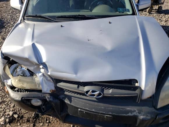 2006 Hyundai Tucson GLS with VIN KM8JN72D06U298853, listed as a Copart auction lot 80314274 with Not provided miles and Salvage title. Bid and sale history available at DreamBid. Image 13.