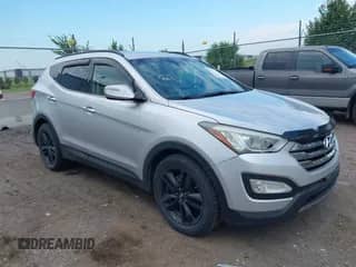 2013 Hyundai Santa Fe Sport with VIN 5XYZUDLA8DG052306, listed as a IAAI auction lot 42632218 with 222,304 mi miles and . Bid and sale history available at DreamBid. Image 1.