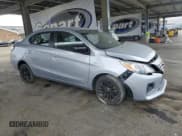 ✅ 2022 Mitsubishi Mirage ES • VIN: ML32FUFJ6NHF05344 • Lot: 65187365. Wystawiony na Copart z przebiegiem 23 300 mil. Bezpłatny archiwum sprzedaży aukcyjnych z USA i szczegółowy raport historii pojazdu na DreamBid. Zdjęcie 4.