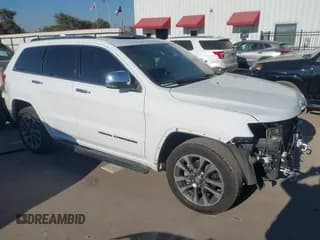✅ 2017 Jeep Grand Cherokee Overland • VIN: 1C4RJECG8HC868378 • Lot: 43447535. Listed on IAAI with 50,088 mi. Free auction sales archive from the USA and detailed vehicle history report at DreamBid. Image 1.