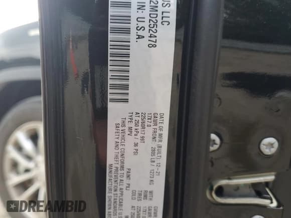 ✅ 2021 Jeep Cherokee Latitude Lux • VIN: 1C4PJLMX2MD252478 • Lot: 66371025. Wystawiony na Copart z przebiegiem 48 636 mil. Bezpłatny archiwum sprzedaży aukcyjnych z USA i szczegółowy raport historii pojazdu na DreamBid. Zdjęcie 14.