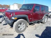 ✅ 2021 Jeep Wrangler Unlimited Sport • VIN: 1C4HJXKN5MW634053 • Lot: 43594155. Wystawiony na IAAI z przebiegiem 72 130 mil. Bezpłatny archiwum sprzedaży aukcyjnych z USA i szczegółowy raport historii pojazdu na DreamBid. Zdjęcie 2.