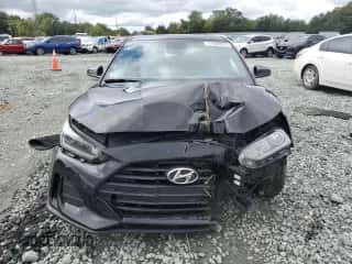 2020 Hyundai Veloster 2.0 z VIN KMHTG6AF5LU021935, wystawiony jako Copart lot #71809024 z przebiegiem 87 916 mil mil oraz Szkoda całkowita • Salvage title. Historia ofert i sprzedaży dostępna na DreamBid. Obrazek 5.