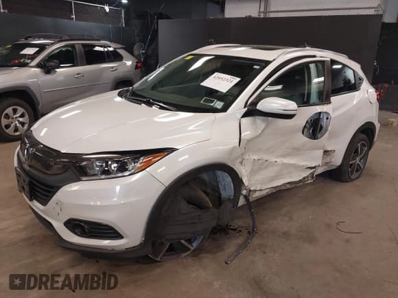 ✅ 2022 Honda HR-V EX-L • VIN: 3CZRU6H73NM738714 • Lot: 42052321. Listed on IAAI with 72,306 mi. Free auction sales archive from the USA and detailed vehicle history report at DreamBid. Image 2.
