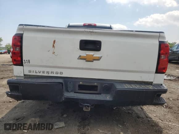 2016 Chevrolet Silverado 1500 Work Truck with VIN 1GCNCNEH6GZ397969, listed as a Copart auction lot 58980425 with 200,498 mi miles and Salvage title. Bid and sale history available at DreamBid. Image 6.