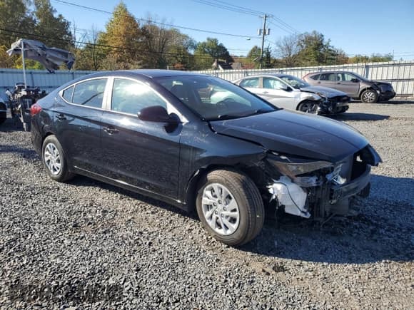✅ 2019 Hyundai Elantra SE • VIN: KMHD74LF4KU850628 • Lot: 86895015. Listed on Copart with 18,382 mi. Free auction sales archive from the USA and detailed vehicle history report at DreamBid. Image 4.