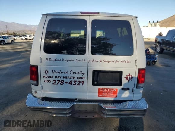 ✅ 2000 Ford Econoline Passenger XL • VIN: 1FBSS31L3YHB98619 • Lot: 77615904. Listed on Copart with 316,815 mi. Free auction sales archive from the USA and detailed vehicle history report at DreamBid. Image 6.