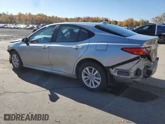 2025 Toyota Camry LE with VIN 4T1DAACK1SU061155, listed as a Copart auction lot 89503055 with Not provided miles and Salvage title. Bid and sale history available at DreamBid. Image 2.