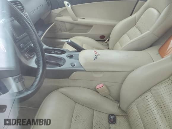 2007 Chevrolet Corvette with VIN 1G1YY36U575104576, listed as a Copart auction lot 76487134 with Not provided miles and Salvage title. Bid and sale history available at DreamBid. Image 7.