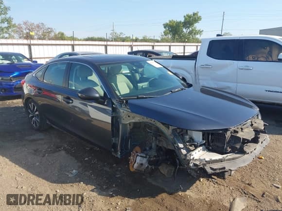 ✅ 2022 Honda Civic EX • VIN: 2HGFE1F76NH312639 • Lot: 43367129. Listed on IAAI with 94,035 mi. Free auction sales archive from the USA and detailed vehicle history report at DreamBid. Image 1.