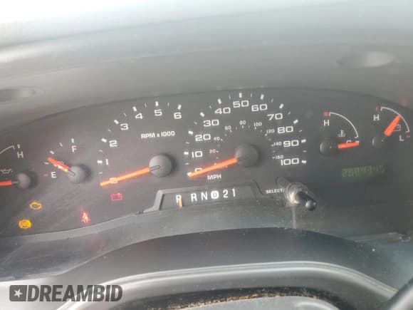 ✅ 2006 Ford Econoline Cargo • VIN: 1FTNE24W66HB42025 • Lot: 50987195. Listed on Copart with 288,434 mi. Free auction sales archive from the USA and detailed vehicle history report at DreamBid. Image 9.