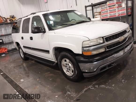 2005 Chevrolet Suburban LS z VIN 1GNFK16Z45J176719, wystawiony jako IAAI lot #42325067 z przebiegiem 199 884 mil mil oraz . Historia ofert i sprzedaży dostępna na DreamBid. Obrazek 1.