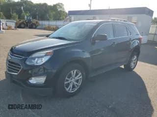 ✅ 2017 Chevrolet Equinox LT • VIN: 2GNFLFEK4H6200842 • Лот: 70564525. Опубликован ранее на Copart с пробегом Не указан. Бесплатный доступ к архиву аукционных продаж из США и подробный отчёт об истории автомобиля на DreamBid. Изображение 1.