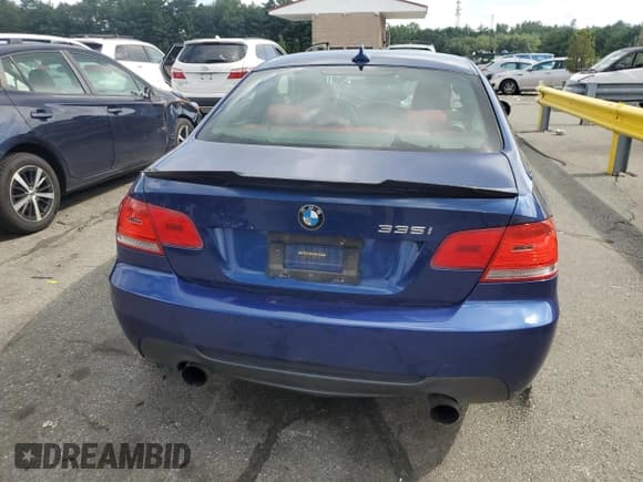 ✅ 2010 BMW 3 Series 335i • VIN: WBAWB7C54AP048496 • Lot: 65132215. Listed on Copart with 122,914 mi. Free auction sales archive from the USA and detailed vehicle history report at DreamBid. Image 6.