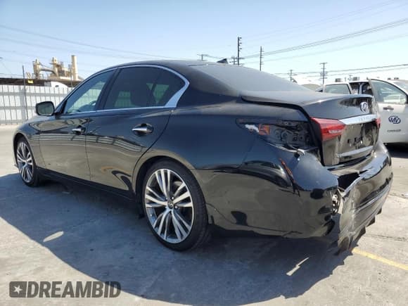 ✅ 2021 Infiniti Q50 Signature Edition • VIN: JN1EV7CP7MM700303 • Lot: 58534285. Wystawiony na Copart z przebiegiem 44 081 mil. Bezpłatny archiwum sprzedaży aukcyjnych z USA i szczegółowy raport historii pojazdu na DreamBid. Zdjęcie 2.
