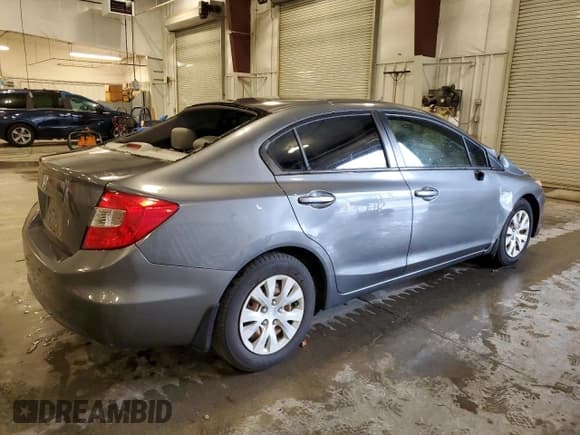 ✅ 2012 Honda Civic LX • VIN: 19XFB2F59CE342609 • Lot: 62232035. Wystawiony na Copart z przebiegiem 133 664 mil. Bezpłatny archiwum sprzedaży aukcyjnych z USA i szczegółowy raport historii pojazdu na DreamBid. Zdjęcie 3.