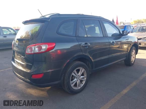 2010 Hyundai Santa Fe SE with VIN 5NMSH4AG7AH358489, listed as a IAAI auction lot 43564425 with 249,524 mi miles and . Bid and sale history available at DreamBid. Image 4.