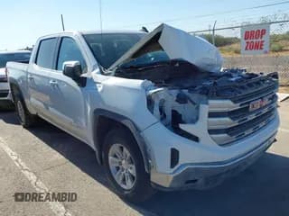 ✅ 2024 GMC Sierra 1500 • VIN: 1GTPHBEK3RZ196439 • Лот: 42905100. Опубликован ранее на IAAI с пробегом 63 142 миль. Бесплатный доступ к архиву аукционных продаж из США и подробный отчёт об истории автомобиля на DreamBid. Изображение 1.