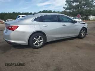 2017 Chevrolet Malibu LS z VIN 1G1ZB5ST4HF210950, wystawiony jako Copart lot #85709535 z przebiegiem 260 671 mil mil oraz Szkoda całkowita • Salvage title. Historia ofert i sprzedaży dostępna na DreamBid. Obrazek 3.