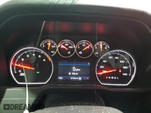 ✅ 2022 Chevrolet Silverado 1500 LT Trail Boss • VIN: 1GCPYFED0NZ235751 • Lot: 64846365. Wystawiony na Copart z przebiegiem 61 366 mil. Bezpłatny archiwum sprzedaży aukcyjnych z USA i szczegółowy raport historii pojazdu na DreamBid. Zdjęcie 9.