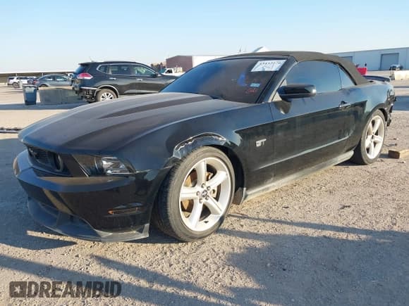 ✅ 2010 Ford Mustang GT • VIN: 1ZVBP8FH4A5159587 • Lot: 43432270. Listed on IAAI with 107,659 mi. Free auction sales archive from the USA and detailed vehicle history report at DreamBid. Image 2.