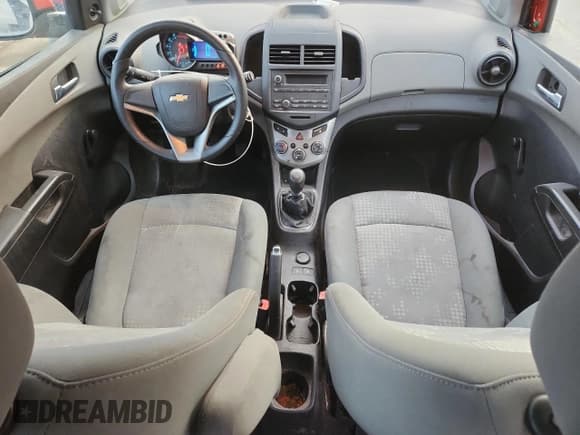 ✅ 2012 Chevrolet Sonic LS • VIN: 1G1JB6SH8C4123524 • Lot: 91393775. Listed on Copart with 126,903 mi. Free auction sales archive from the USA and detailed vehicle history report at DreamBid. Image 8.