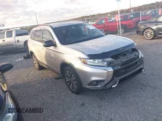 2019 Mitsubishi Outlander ES with VIN JA4AZ3A38KZ025189, listed as a IAAI auction lot 43521258 with 108,689 mi miles and . Bid and sale history available at DreamBid. Image 1.