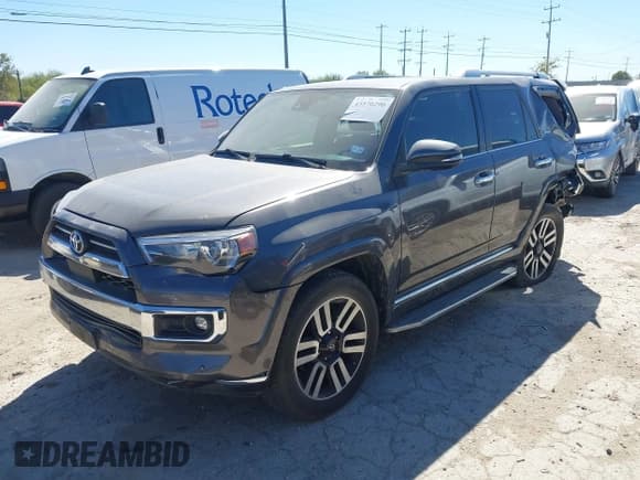 ✅ 2021 Toyota 4Runner Limited • VIN: JTEKU5JR3M5921446 • Лот: 43570290. Опубликован ранее на IAAI с пробегом 85 389 миль. Бесплатный доступ к архиву аукционных продаж из США и подробный отчёт об истории автомобиля на DreamBid. Изображение 2.