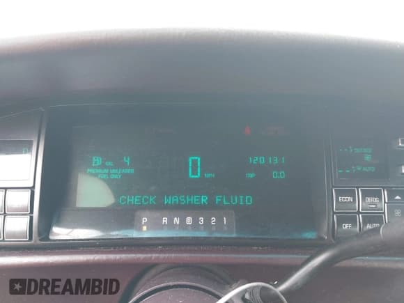 ✅ 1994 Cadillac DeVille • VIN: 1G6KD52BXRU244174 • Lot: 42177930. Listed on IAAI with 120,131 mi. Free auction sales archive from the USA and detailed vehicle history report at DreamBid. Image 7.